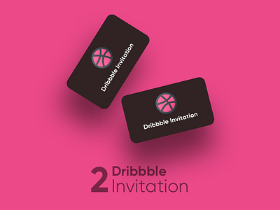 2 Dribbble Invitation! design dribbble dribbble invitation invitation