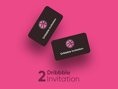 2 Dribbble Invitation!