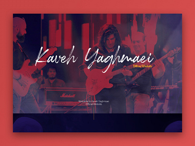 Kaveh Yaghmaei Landing Page