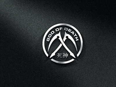 god of death logo design