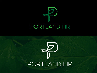 Pf minimalist logo
