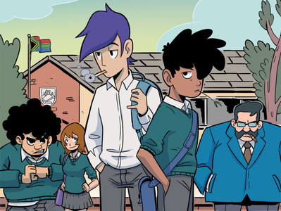 Chpater 1 - Comic cover by Highbury Hills on Dribbble