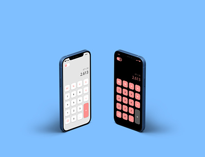 Calculator app design blackpink calculator calculator design dark and light mode dark mode design light mode