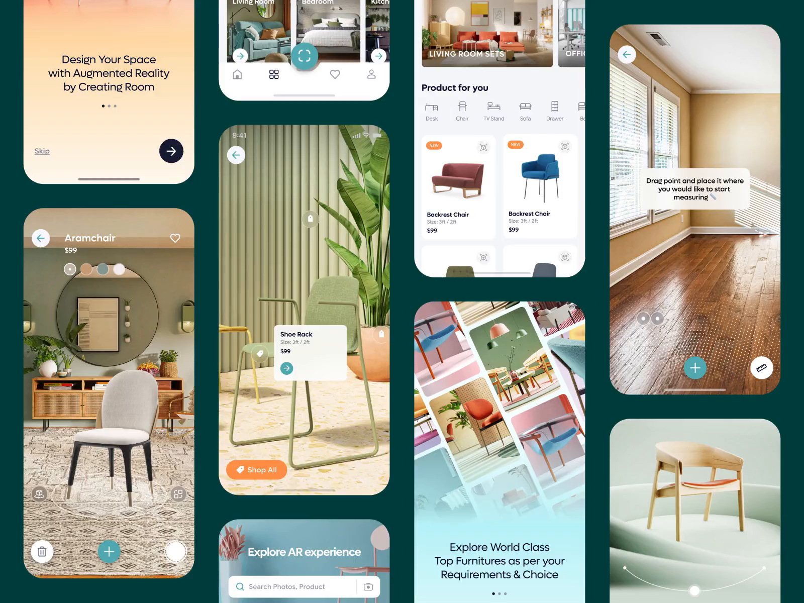 Homely AR- All Screen Experience. by Fahad Ibn Sayeed for Musemind UI ...