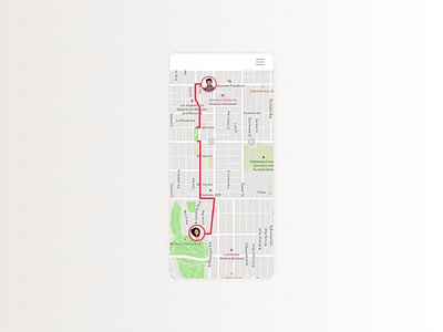 DailyUI020   Location Tracker