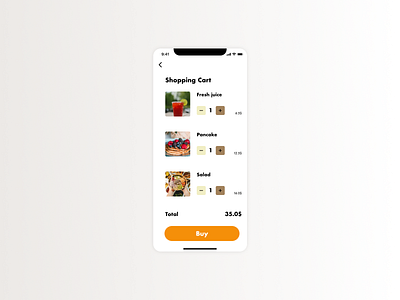 043 FoodDrink Menu dailyui dailyuichallenge