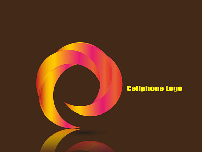 Cellphone logo 3d adobe illustrator adobe photoshop branding design graphic design illustration logo