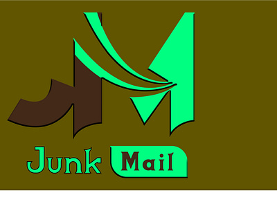 Junk Mail Logo adobe illustrator adobe photoshop branding design graphic design illustration logo