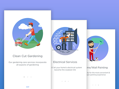 HomeServices App Onboarding