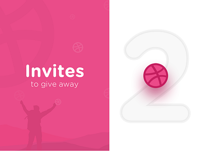 Dribbble Invites Giveaway dribbble invitation invite minimal