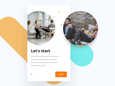 Walkthrough/Onboarding beautiful best clean interface minimal modern onboardings ui ux walkthrough