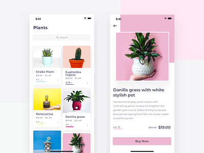 Plants Selling App - Light Version