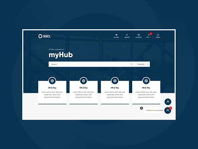 myHub 3.0 design product design tech ui ux website