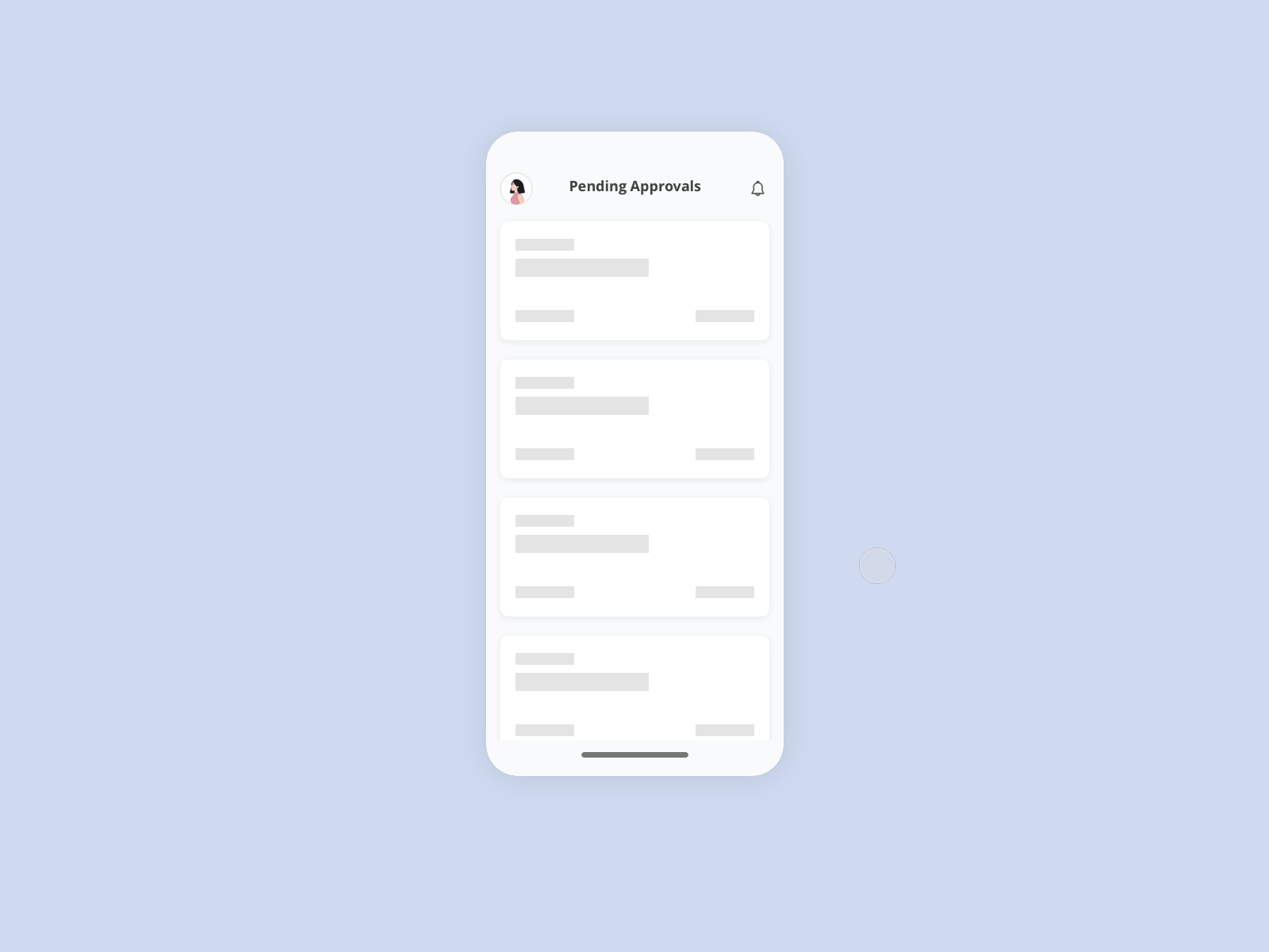 Deny a request animation cards ui confirmation deny gestures interaction microinteraction mobile mobile app notification peekaboo principle scrolling simple swipe ui ux