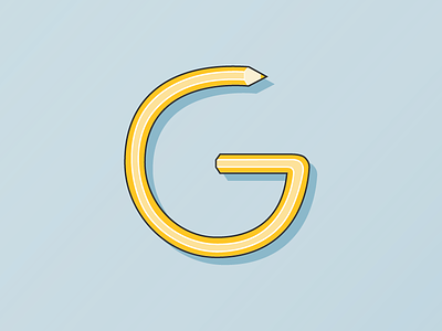 Letter G 36daysoftype g illustration illustrator letter type typography vector
