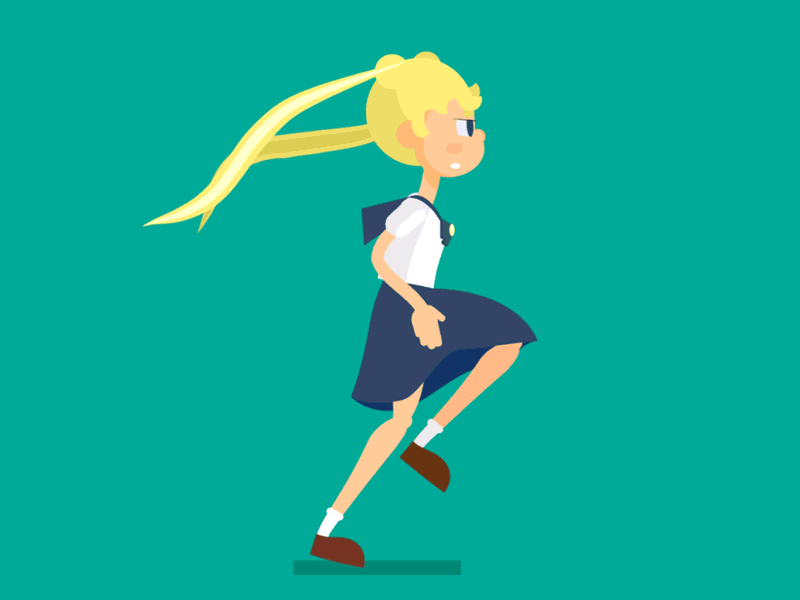 SAILOR MOON transformation and weird guy (￢_￢;) animation character girl illustration moon run sailor transformation