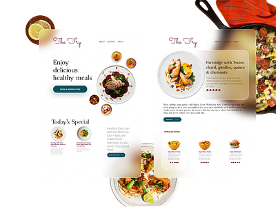 The Fry - Landing Page