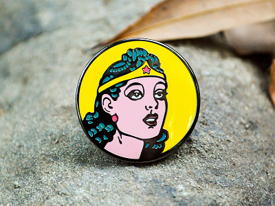"Suffering sappho! A Wonder Woman Pin" comic books comics enamel pin geek golden age nerd photography pin pingame superhero wonder woman