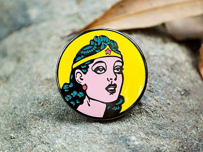 "Suffering sappho! A Wonder Woman Pin"