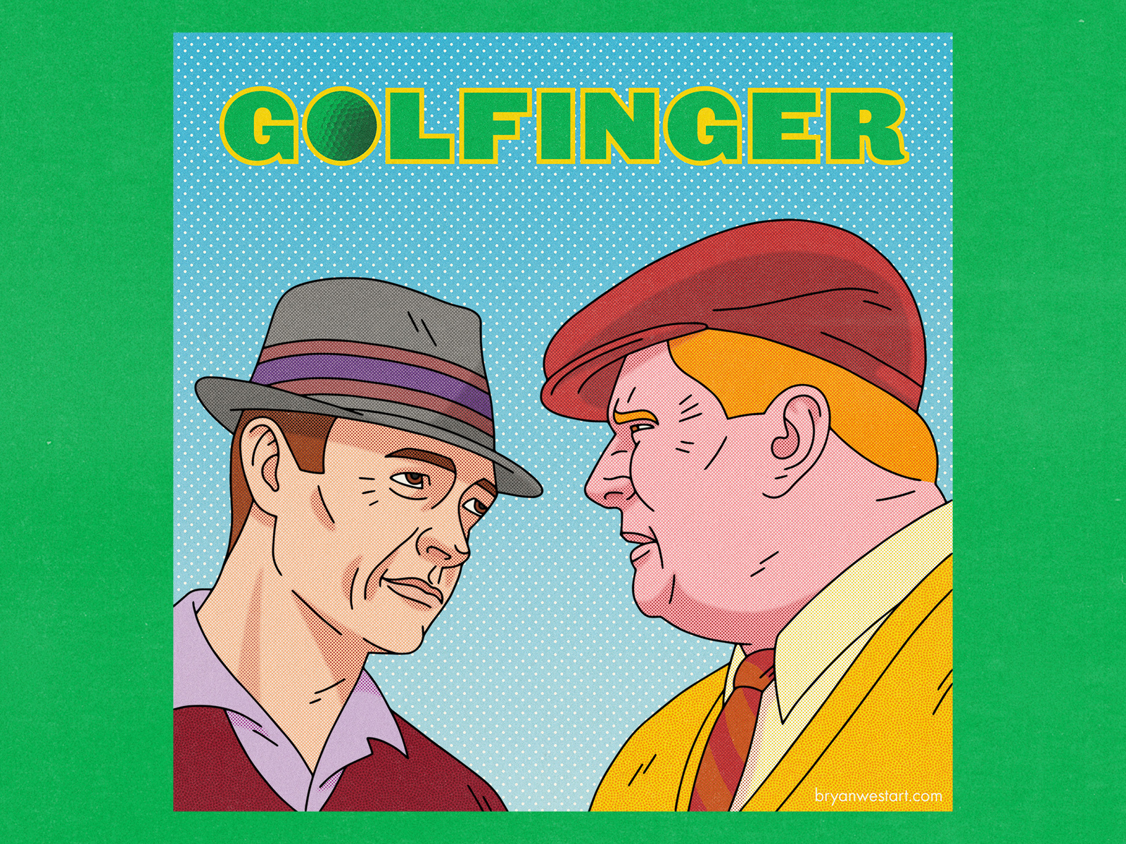 Golfinger by Bryan E. West on Dribbble