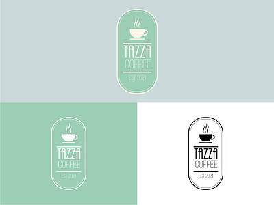 Tazza Coffee (Cafe Logo) branding graphic design logo