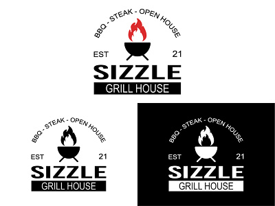 Grill House Logo (Sizzle)