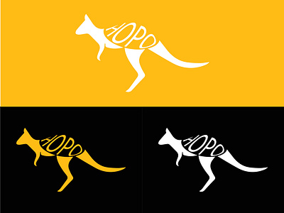 Hopo Kangaroo Welfare branding dailylogochallenge design graphic design illustration logo typography vector