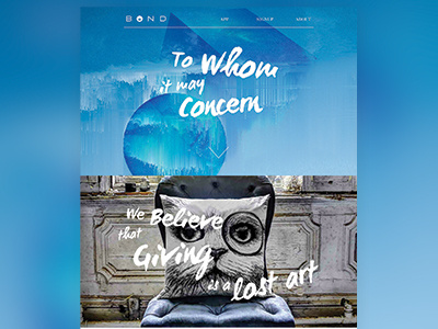 Landing page design new