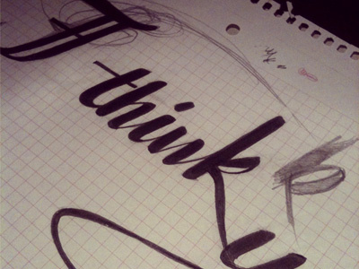 I think... calligraphy hand hand lettering lettering practice type typography