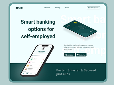 Mobile Banking app banking digitalbank landingpage neobank ui webui