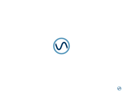 Wavelength blue circle icon science sensor symbol wave wavelength