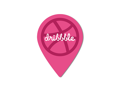 Dribbble Location Pin