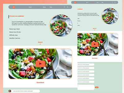 Healthymood page2 ui ux