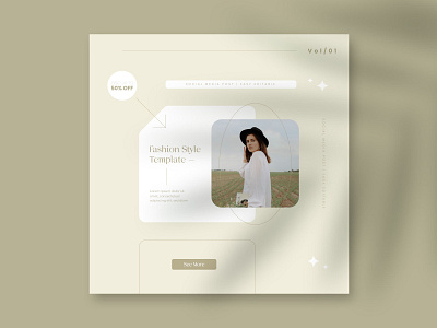Minimalist Layout For Fashion Brand Promotion banner branding cover design fashion fashion sale flyer graphic design graphic resources instagram instagram post layout layout design media minimalist social media social media post