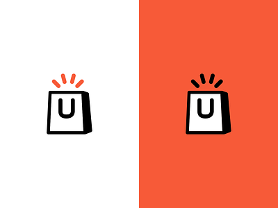Buyapp Logo brand buy icon lineicon logo orange