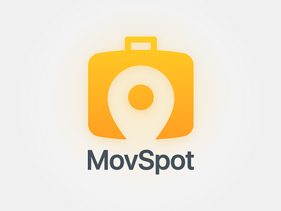 Movspot Logo brand style logo design combination movie app icon movie branding movie travel illustration phurshell design visual identity web application