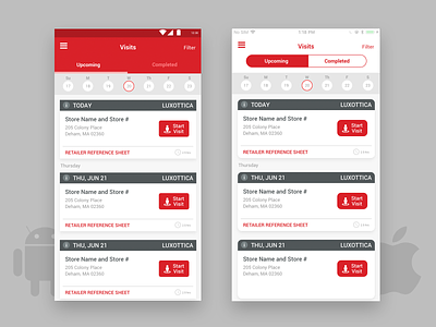 ThirdChannel App Style Guide for Android & iOS design mobile app design mobile ui product design ui ux