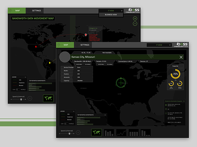 iboss - Security Operations Center Design cybersecurity design product design security ui ux webdesign website