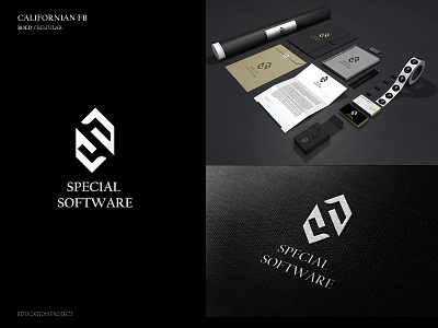 Special Software - Logo / edc.Project brand branding design graphic graphic design illustration logo ui vector