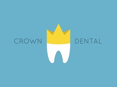 100 Logos // 100 Days - #3 100 crown daily days dental dentist logo logos tooth