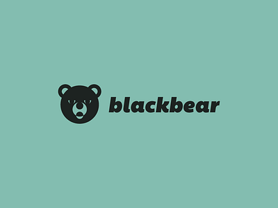 Black Bear - 100 Logos // 100 Days - #21 100 days 100 logos alaska bear black bear circles daily geometric geometry logo