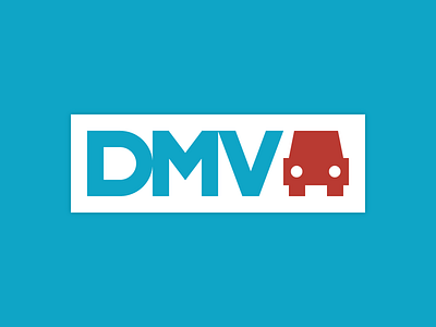 DMV - 100 Logos // 100 Days - #22 100 days 100 logos car daily dmv license logo motor vehicles