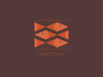 Three Fish - 100 Logos // 100 Days - #25