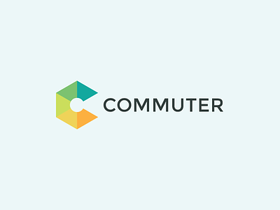 Commuter - 100 Logos // 100 Days - #29 100 days 100 logos 3d box commute commuter cube cubicle daily logo