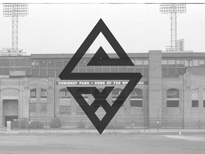 Sox - Minimal League Baseball - White Sox baseball chicago comiskey logo minimal mlb sox white