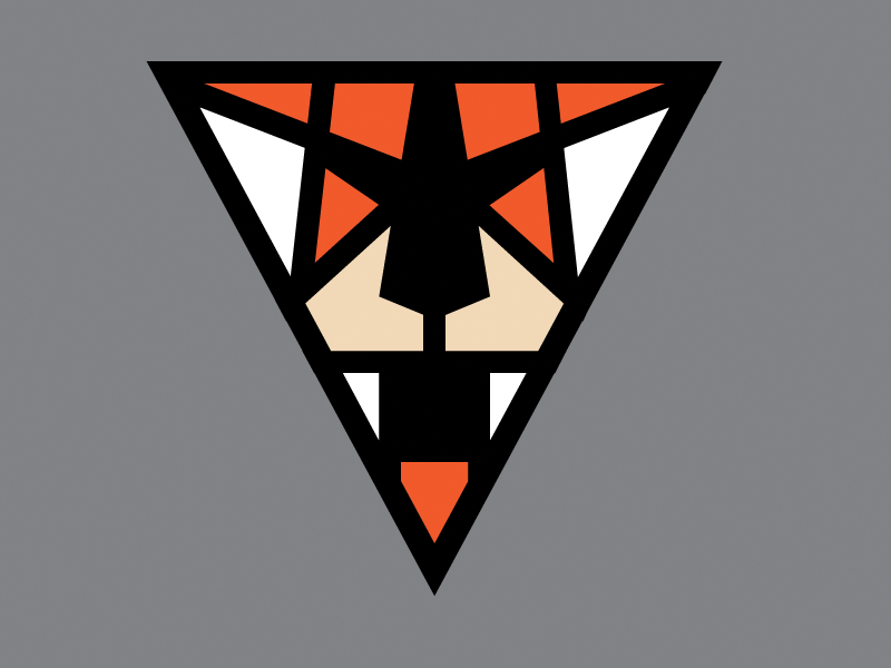 Tigers - Minimal League Baseball animated baseball detroit gif logo minimal mlb tigers