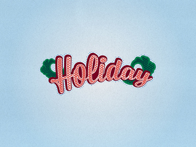 Holiday burtonarts christmas fun graphic halftone merry presents season snow winter