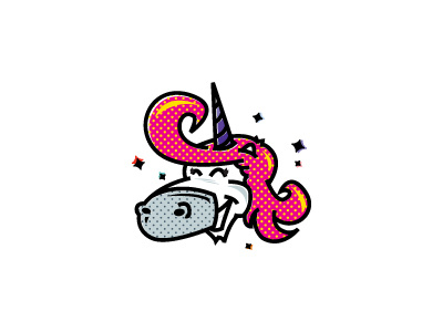 Laughing Unicorn by Jon Burton on Dribbble