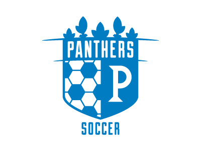 Panther's Jersey Shield arts artwork ball burton design football jersey logo mark panthers shield soccer