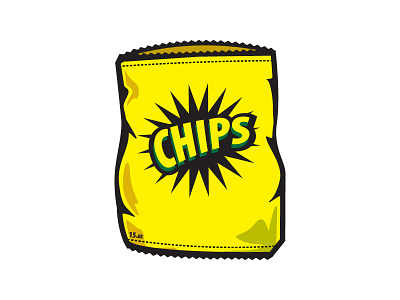 Chips arts burton chip corn design food icon potatoe snack tortilla